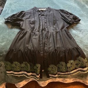 Womens button up shirt sleeve shirt